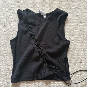 Princess Polly top Lace-Up Detail